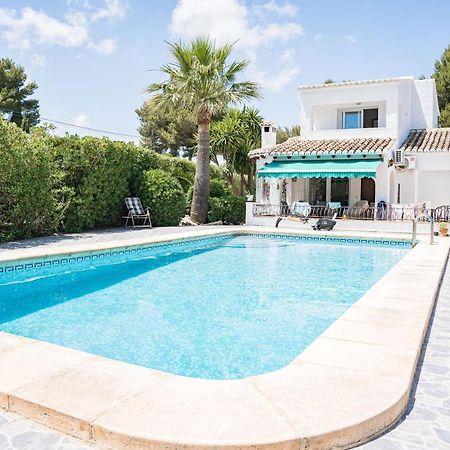 Casa Maria Top Floor Studio Apartment With Swimming Pool Jávea エクステリア 写真