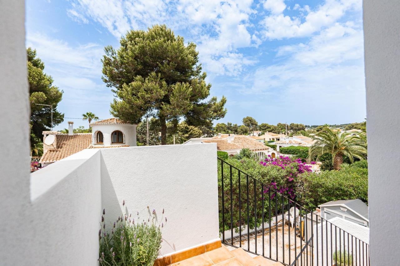 Casa Maria Top Floor Studio Apartment With Swimming Pool Jávea エクステリア 写真