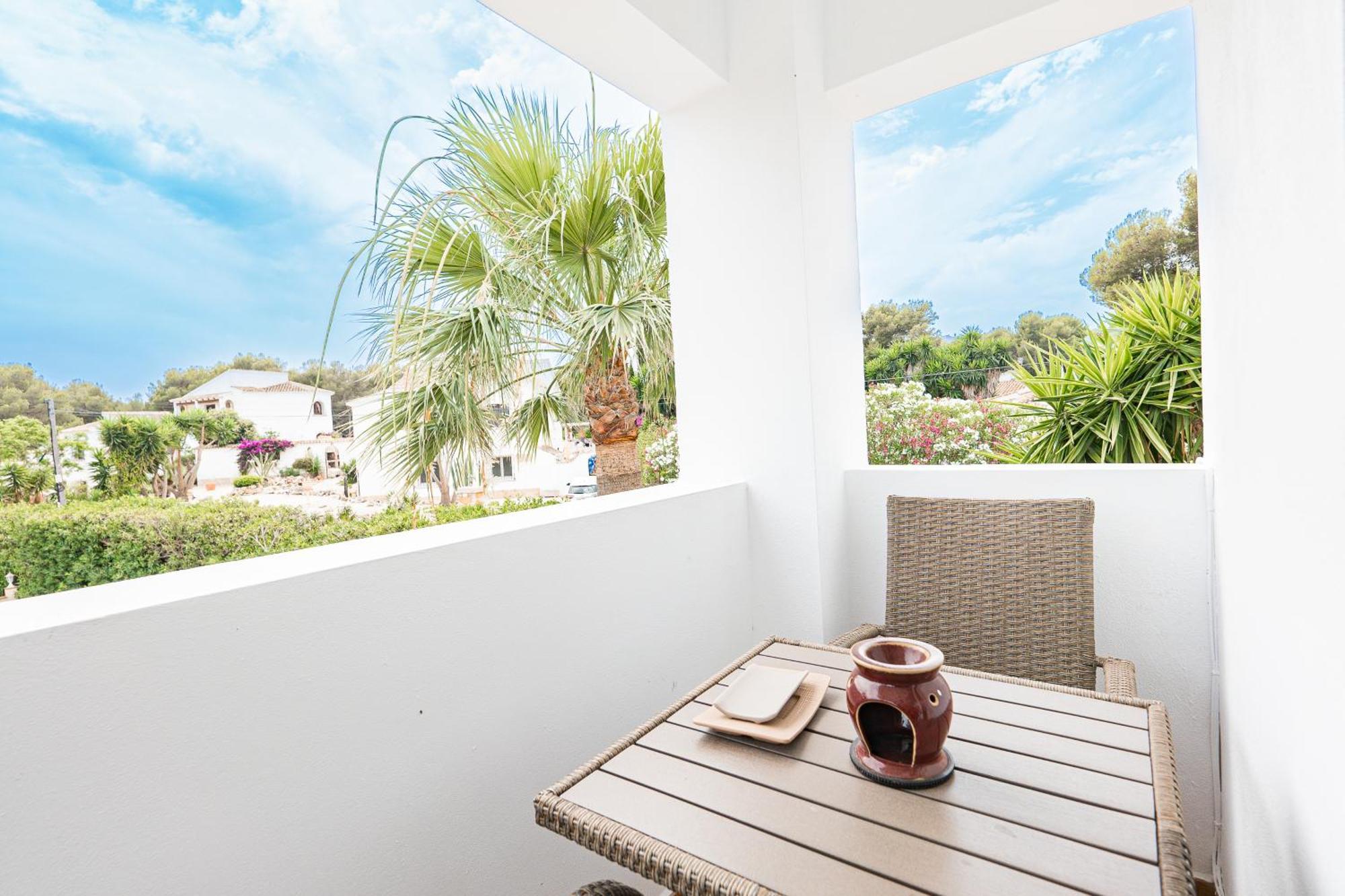 Casa Maria Top Floor Studio Apartment With Swimming Pool Jávea エクステリア 写真